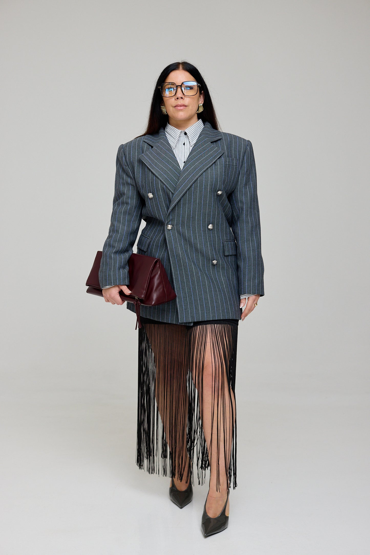 JAE JAE Oversized Structured Blazer