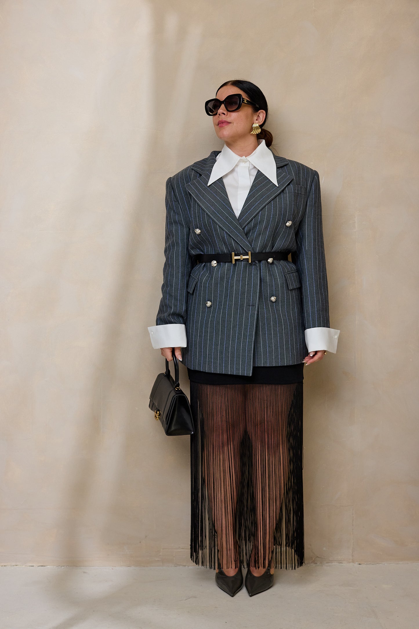 JAE JAE Oversized Structured Blazer